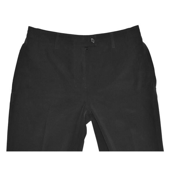 B5 Auth PRADA Black Side Seam Zip Pocket Slim-Straight Trouser Pants Size 44 - Picture 2 of 9